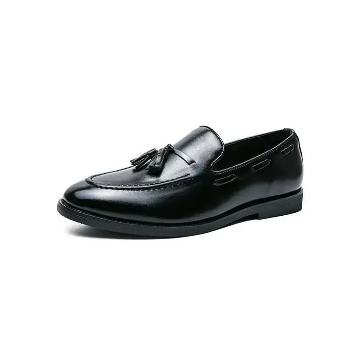 Nouvelles Chaussures Décontractées en Cuir Tendance pour Hommes – Style Britannique Élégant