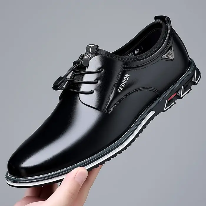 Nouvelles chaussures décontractées d'affaires pour hommes chaussures formelles à lacets pour hommes 