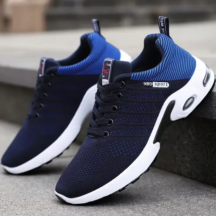 Chaussures de course respirantes coordonnantes pour hommes