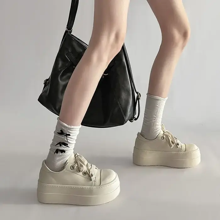 Nouvelles baskets à plateforme haute pour femme