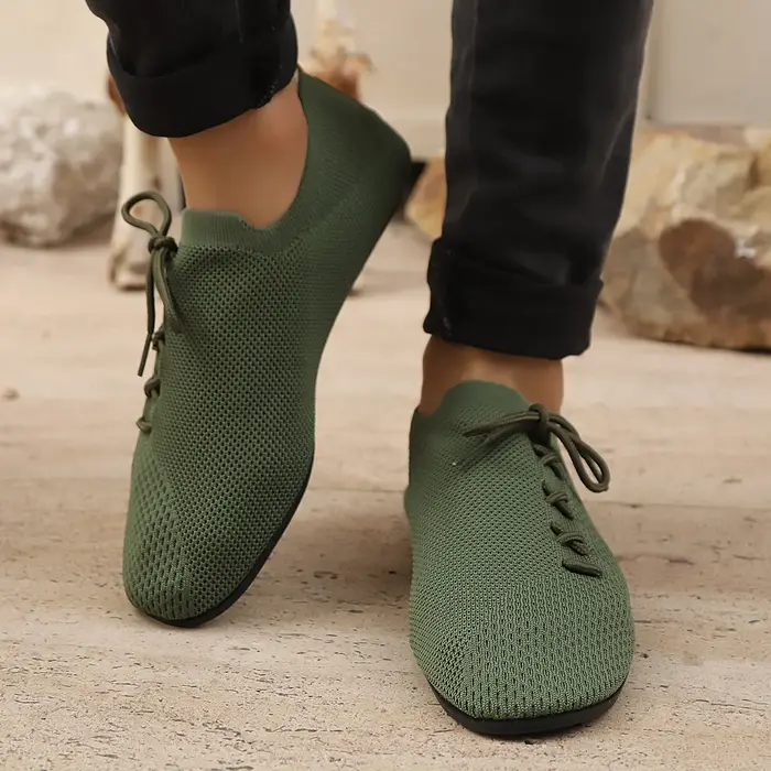 Mocassins en maille respirante à fond fin pour hommes
