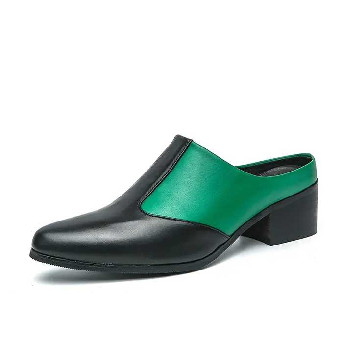 Chaussures de travail d'affaires pointues pour hommes