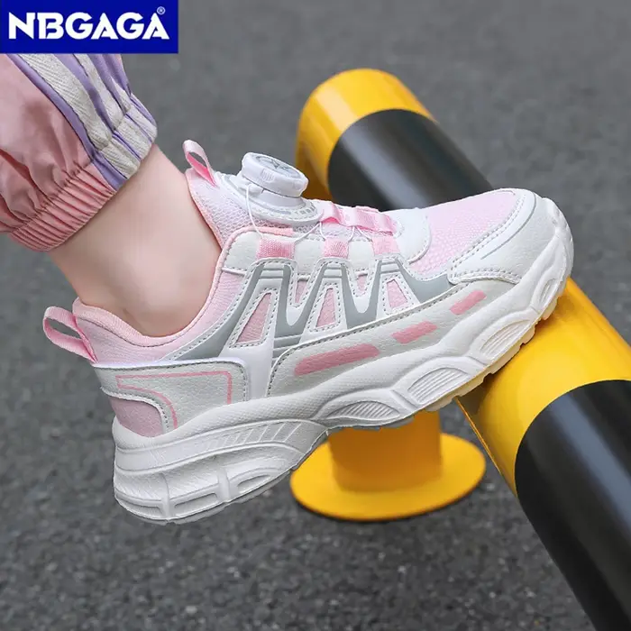 Chaussures de sport légères en cuir pour filles