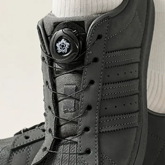 5 paires de lacets de baskets en fil métallique pivotant avec boucle automatique pour enfants et adultes