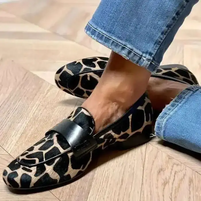 Chaussures à talons plats