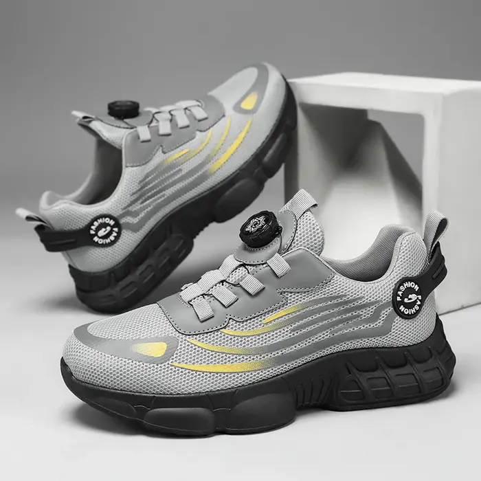 Chaussures de sport décontractées à lacets pour hommes