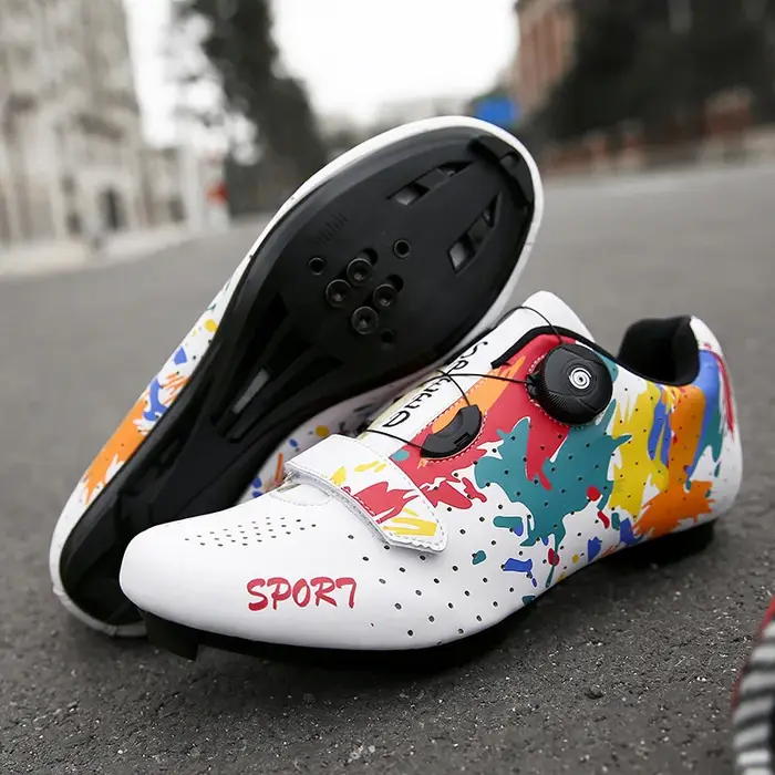 Chaussures de cyclisme unisexes Graffiti