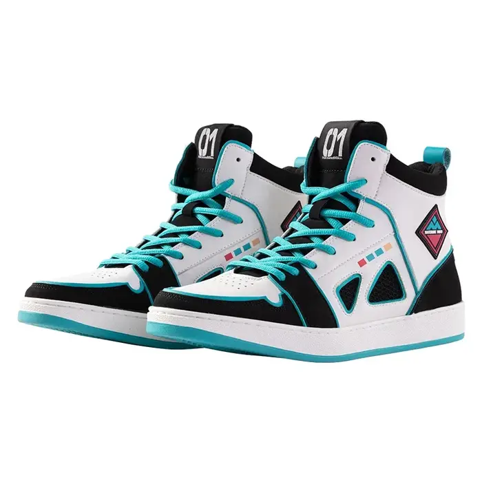 Chaussures Moeyu Hatsune Miku pour hommes, baskets de cosplay Vocaloid, baskets de sport pour femmes