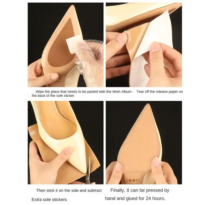 Autocollants antidérapants pour semelles de chaussures