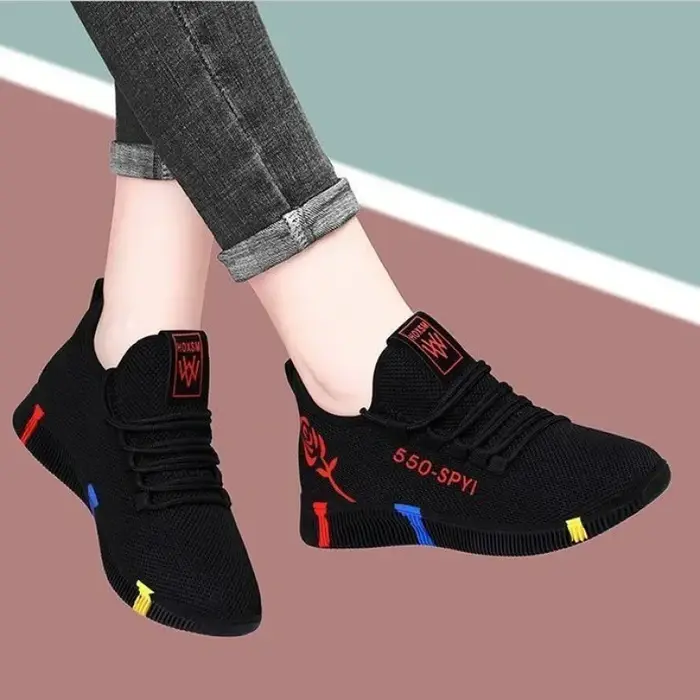 Tenis Feminino 2025 femmes chaussures vulcanisées Air Mesh léger doux baskets femmes appartements pl