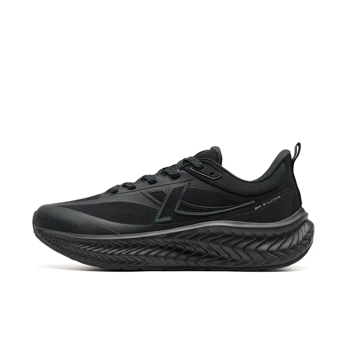 Xtep chaussure de course pour hommes respirant Absorption des chocs confortable résistant à l'usure rebond léger doux baskets 875419110012
