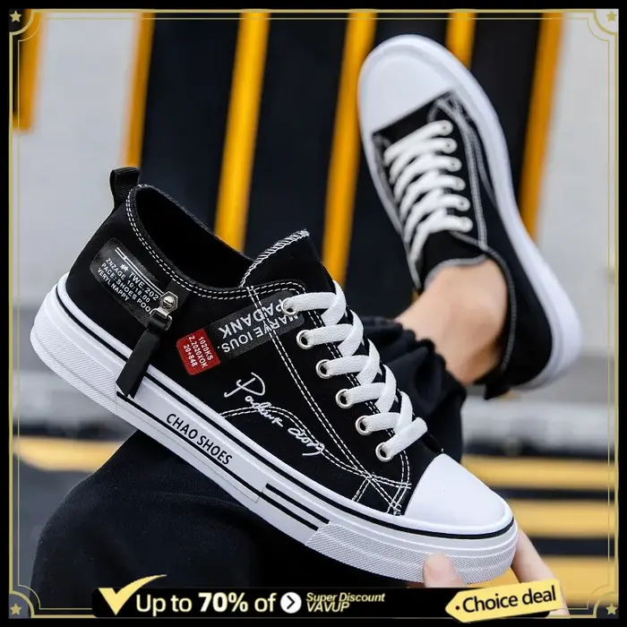 Chaussures en toile pour hommes