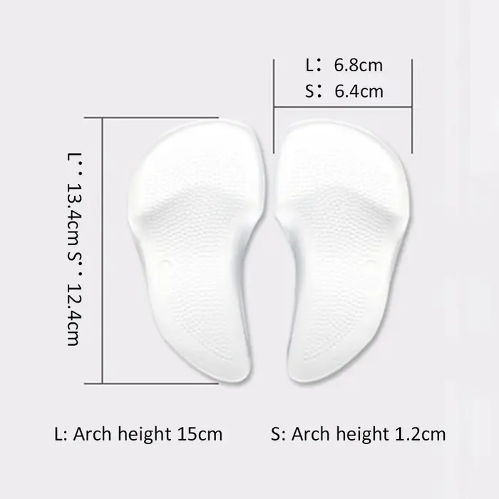 Semelles orthopédiques en Gel pour l'avant-pied, coussinets de chaussures, Support d'arc professionn