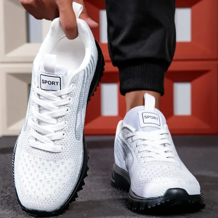 YRZL chaussures de sport hommes 2025 nouveau léger respirant confort antidérapant entraînement