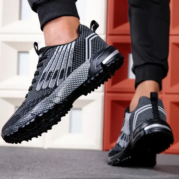 YRZL chaussures de sport hommes 2025 nouveau léger respirant confort antidérapant entraînement