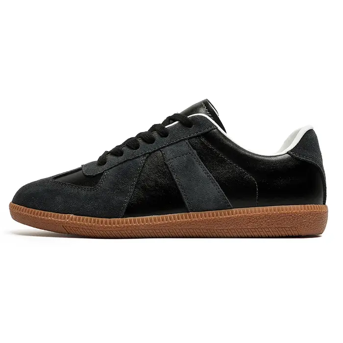 Chaussures pour hommes baskets de créateur 2025 automne mode rétro à lacets étudiant femmes formateurs en cuir