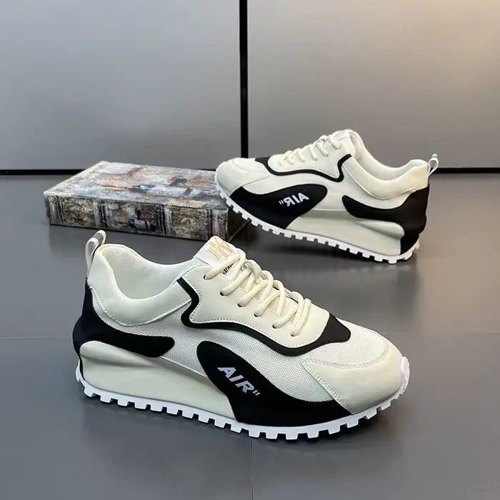 Grosses baskets hommes couverture bas conseil chaussures mode décontracté microfibre cuir maille respirant augmenté