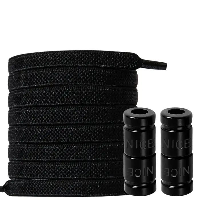 Lacets de chaussures sans nœuds de 8 mm
