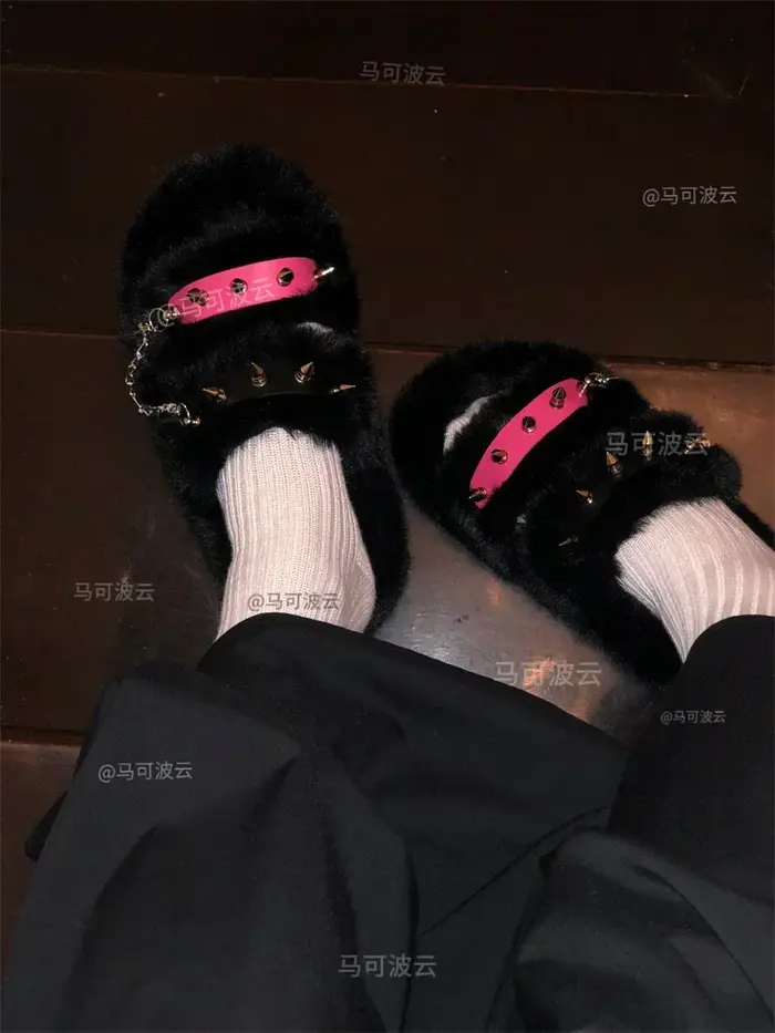 Chaussures de plein air d'hiver de style Y2K pour femmes