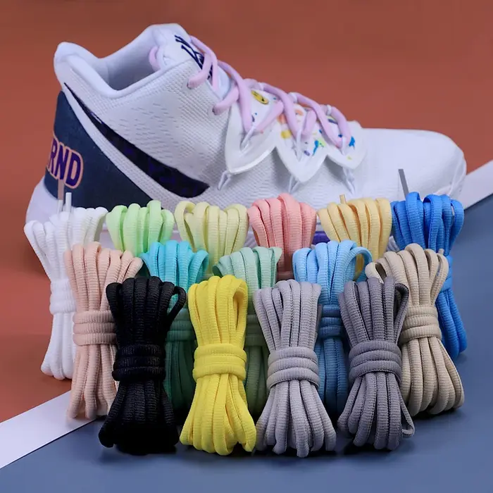 Lacets de chaussures demi-ronds pour baskets de basketball