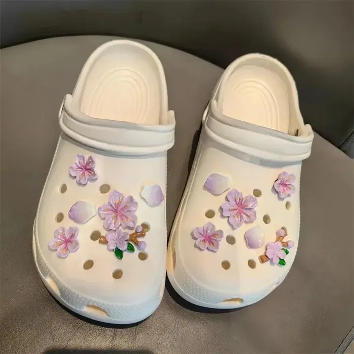Ensemble de fleurs de cerisier 3D
