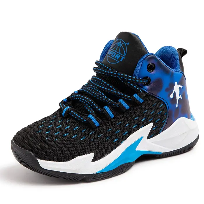 Nouveaux enfants chaussures de basket-ball garçon Original hommes professionnel enfants respirant bottes de basket-ball confortable athlétique coussin marque