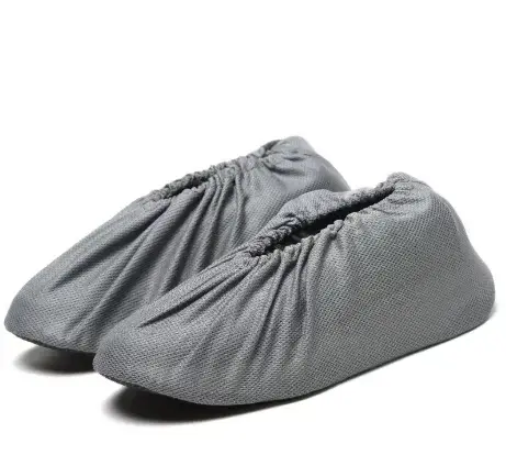 Couvre-chaussures lavables, tissu en maille réutilisable, couvre-chaussures respirant, résistant à l