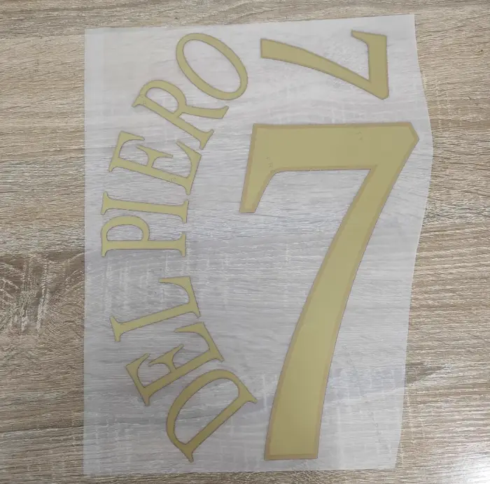 Maillot de l'Italie 2004, domicile, Del Piero, R.BAGGIO, PIRLO, nom et numéro