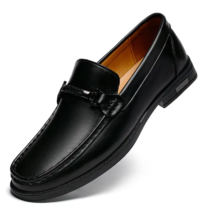 Chaussures de travail d'affaires pour hommes, chaussures de marche respirantes d'été, semelles résis