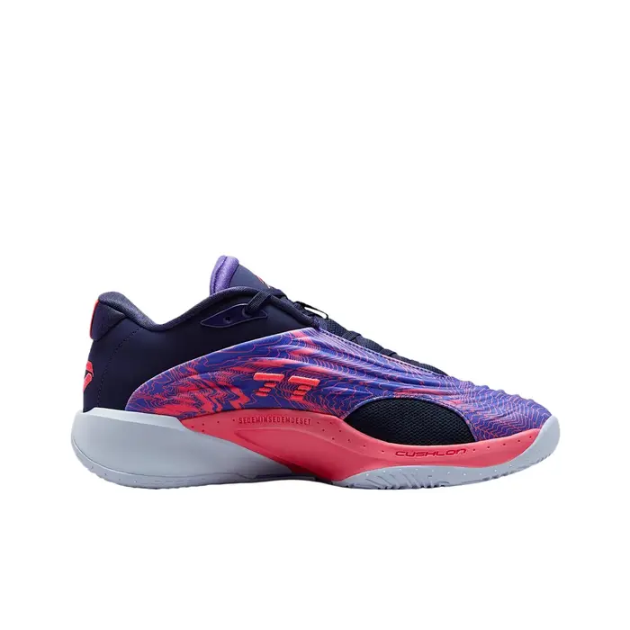 POIZON Jordan Luka 3 Chaussures de basket-ball basses à amorti pour hommes Violet FQ1285-500