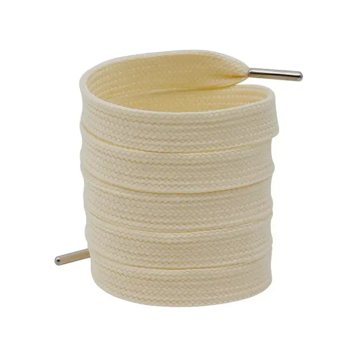 Coolstring lacets plats Extra larges de 18mm avec Aglets en métal argenté lacet épais et volumineux