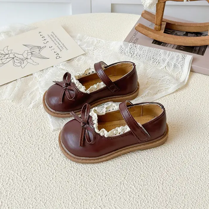 2025 printemps automne nouveaux enfants chaussures décontractées pour les filles mode Style coréen s