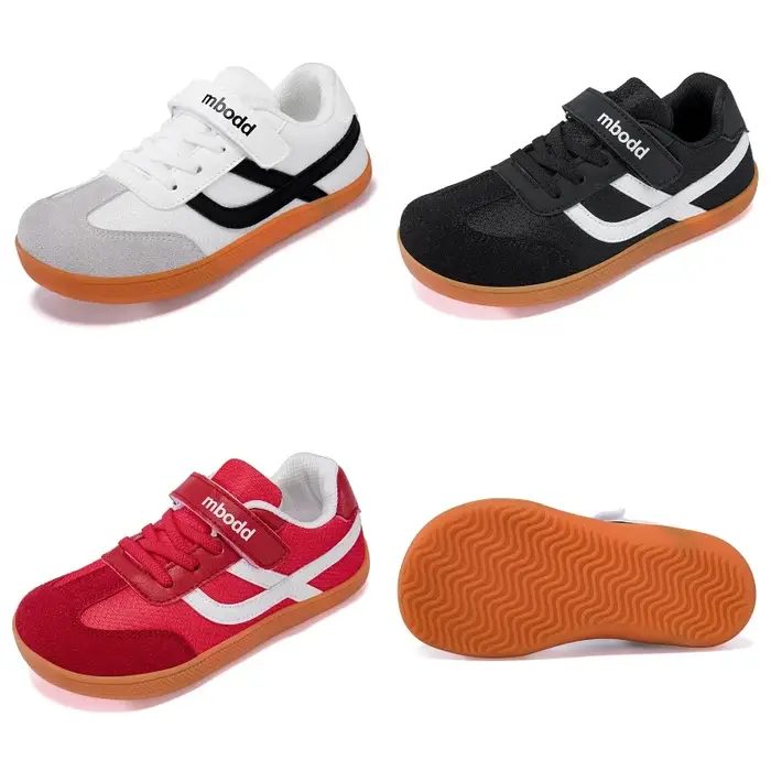 Chaussures pieds nus pour enfants, baskets à bout large, antidérapantes, minimalistes, pour un usage quotidien