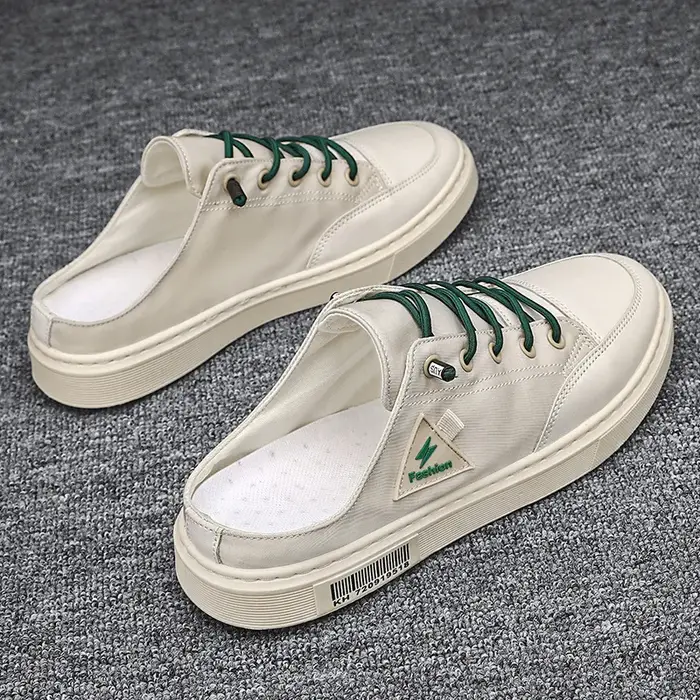 Chaussures en toile à enfiler pour hommes