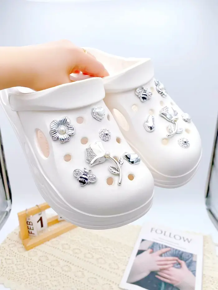 Décoration de chaussures DIY en 12 pièces - Un moyen intéressant et polyvalent de personnaliser vos