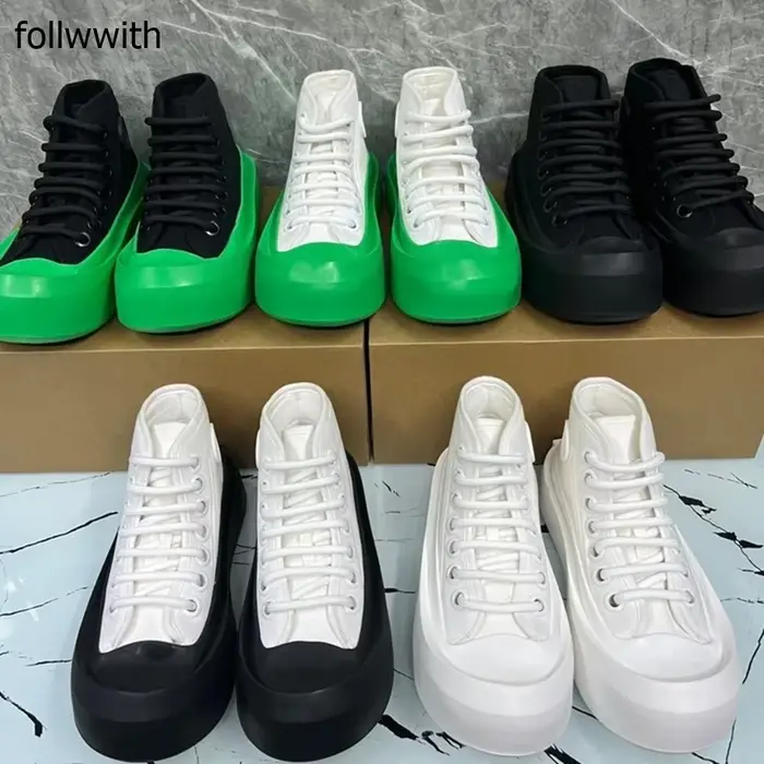 Baskets en toile de couleurs mélangées pour hommes et femmes, recommande d'augmenter les chaussures 