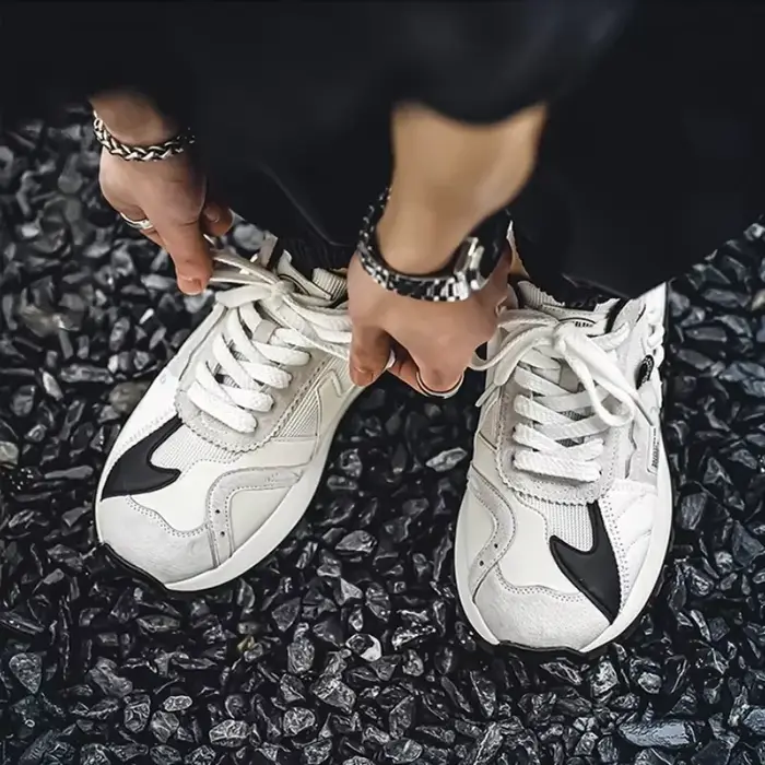 Chaussures de course décontractées pour hommes à la mode 2025 nouvelle qualité baskets