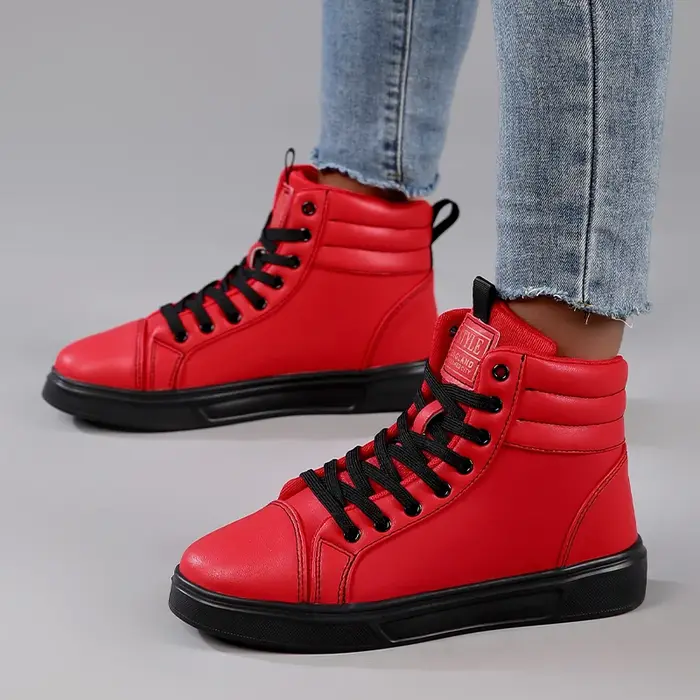 Chaussures de skateboard montantes pour hommes et femmes