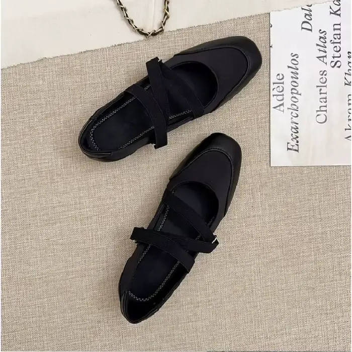 Nouvelles chaussures plates Mary Jane printemps/automne 2025