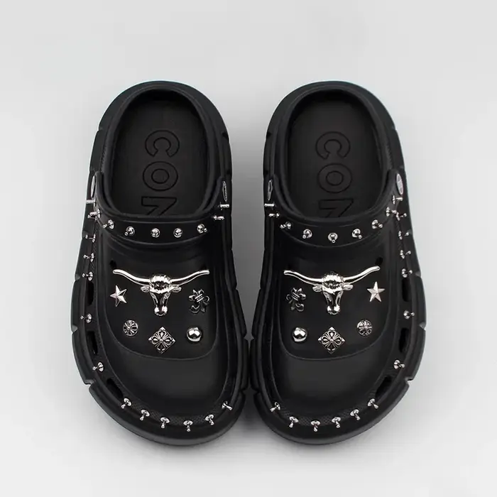 Chaussures femme sandales à plate-forme confortables pantoufles d'extérieur décontractées conçues baskets