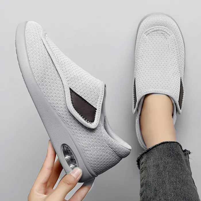 Chaussures orthopédiques décontractées pour pieds larges