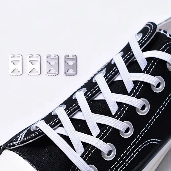 Nouveaux lacets élastiques sans nœud, extensibles et verrouillables, pour baskets, enfants et unisex