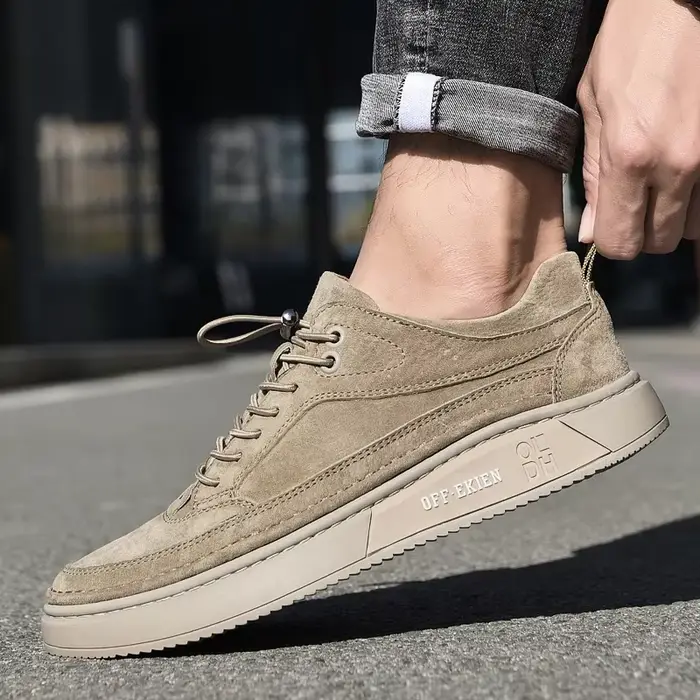 Chaussures de sport pour hommes en plein air kaki