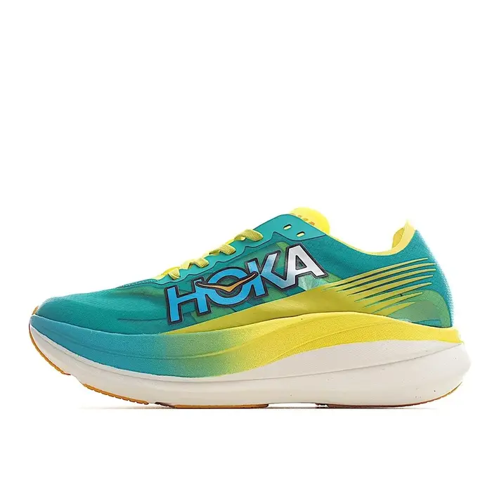 Chaussures de course sur route et sentier HOKA rocket X 2 pour hommes et femmes, résistantes à l'abr
