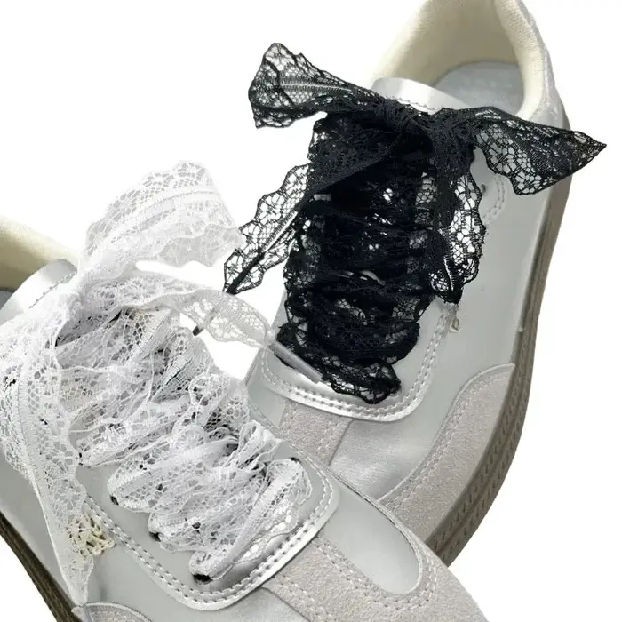 Lacets de baskets pour femmes et filles
