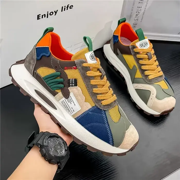 Chaussures de course décontractées pour hommes à la mode 2025 nouvelle qualité baskets