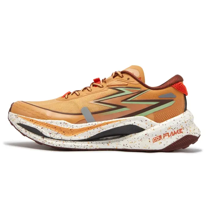 361 degrés flamme 4x4 hommes chaussures de course nouvelle plaque de carbone