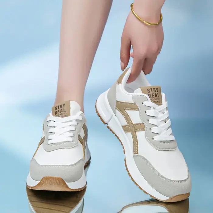 Baskets pour femmes, nouvelle mode, chaussures décontractées d'extérieur à plateforme, mocassins ten