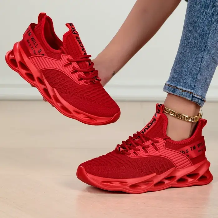 ELUVA femmes baskets de course léger respirant maille chaussures de sport antidérapant salle