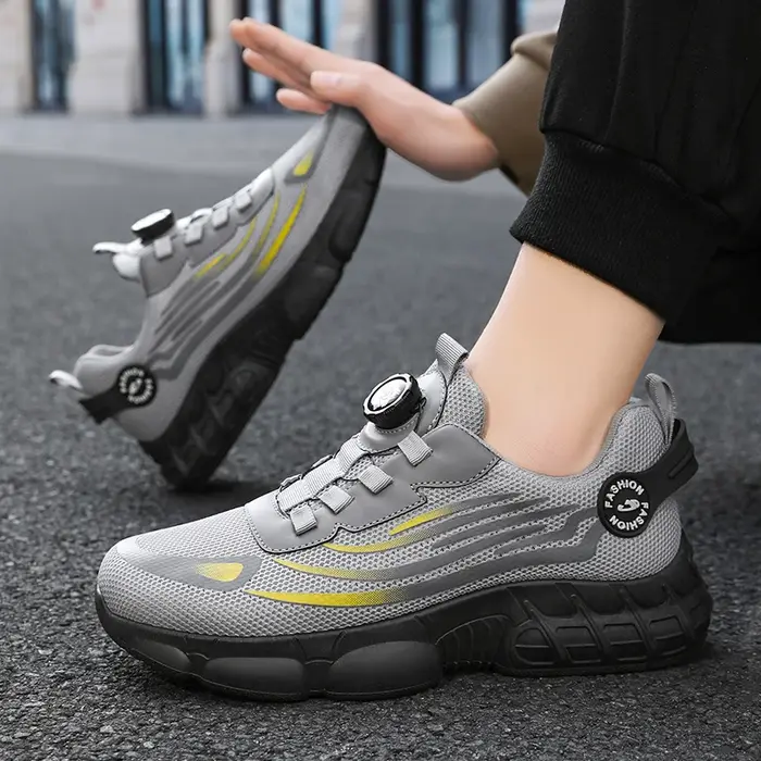 Chaussures de sport décontractées à lacets pour hommes